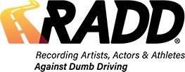 RADD Logo - Recording Artists, Actors & Athletes Against Drink Driving