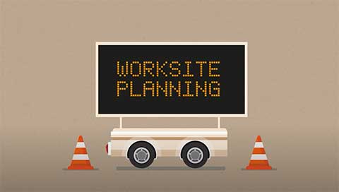Worksite planning